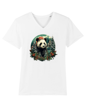 Christmas Panda White
