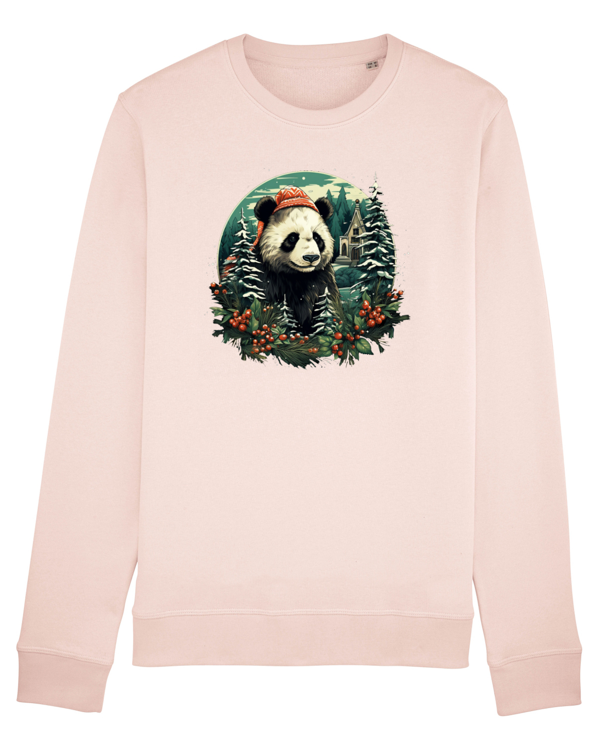 Bluză mânecă lungă Unisex Rise Candy Pink