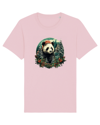 Christmas Panda Cotton Pink