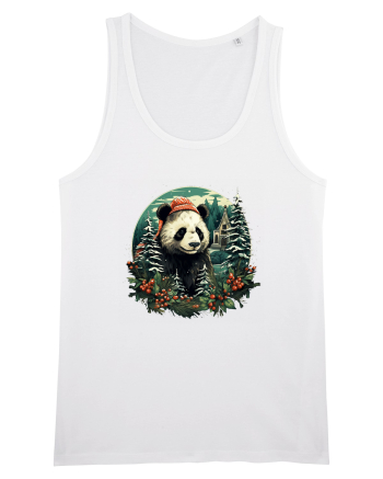 Christmas Panda White