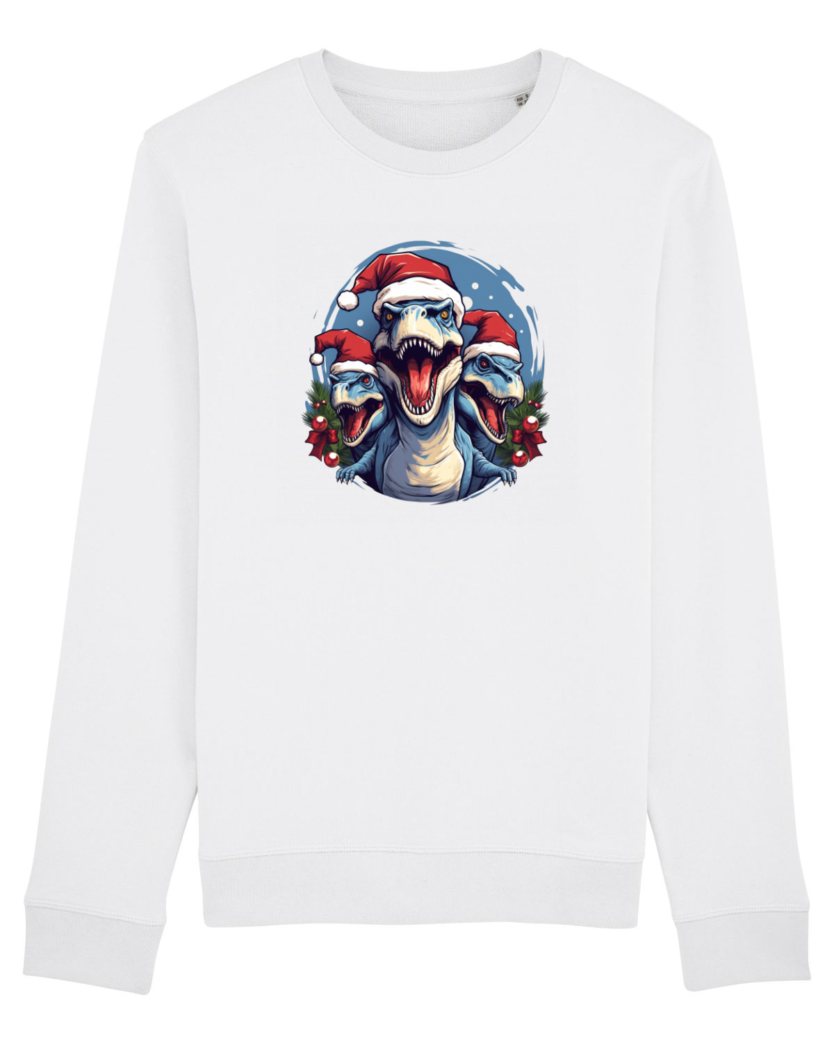 Bluză mânecă lungă Unisex Rise White