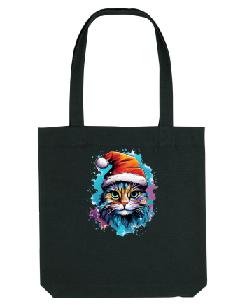 Christmas cat Black