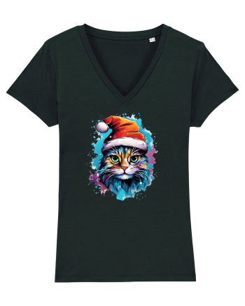 Christmas cat Black