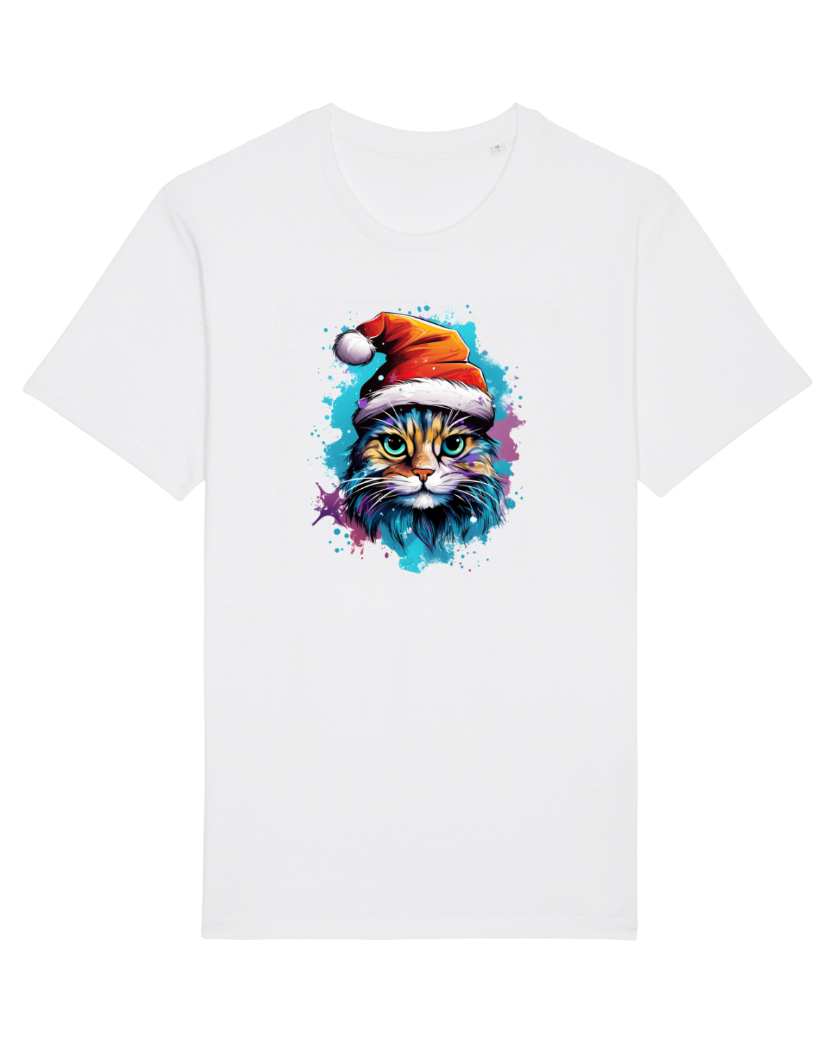 Tricou mânecă scurtă Unisex Rocker White