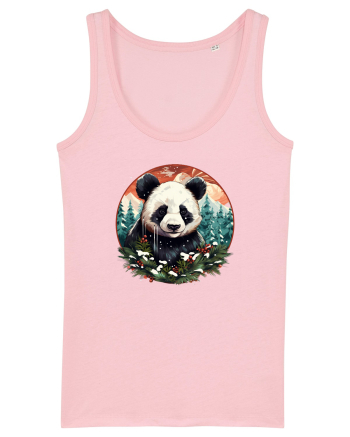 Christmas Panda Cotton Pink