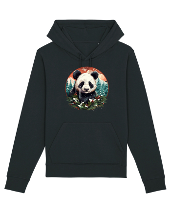 Christmas Panda Black
