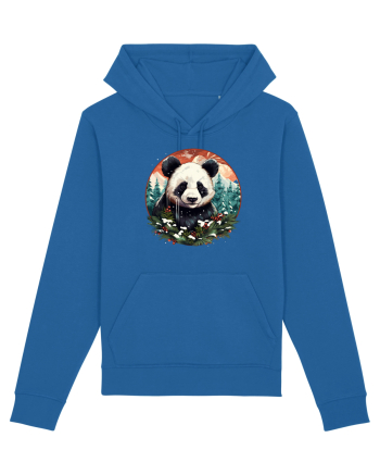 Christmas Panda Royal Blue