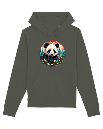 Christmas Panda Khaki
