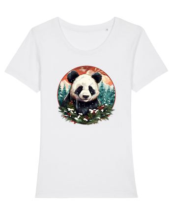 Christmas Panda White