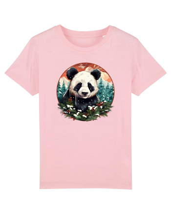 Christmas Panda Cotton Pink