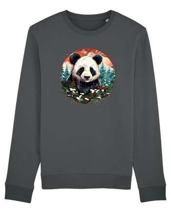 Christmas Panda Anthracite