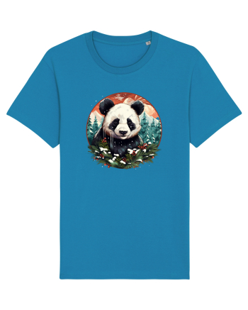 Christmas Panda Azur