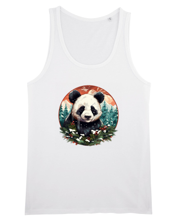 Christmas Panda White