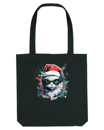Christmas cat Black