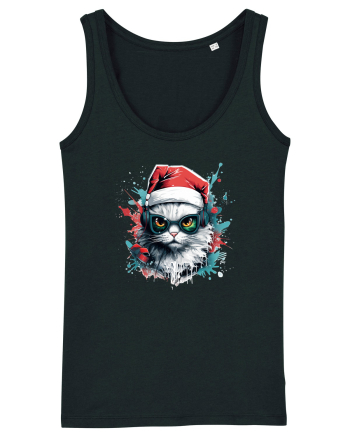 Christmas cat Black