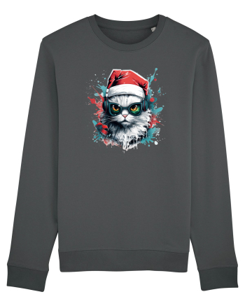 Christmas cat Anthracite