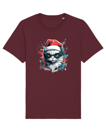 Christmas cat Burgundy