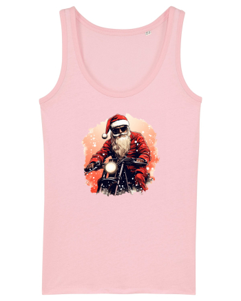 Rocker Santa  Cotton Pink