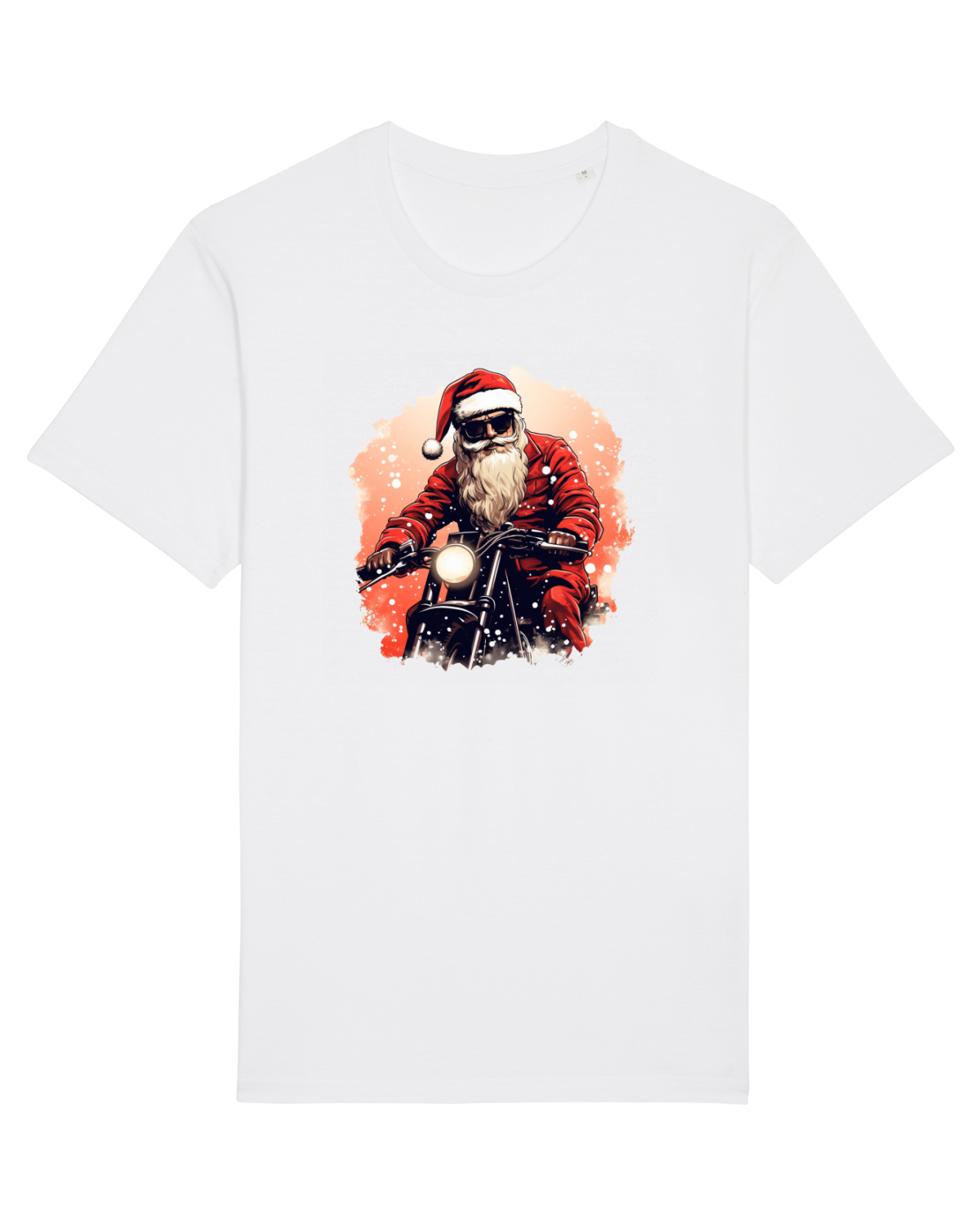Tricou mânecă scurtă Unisex Rocker White