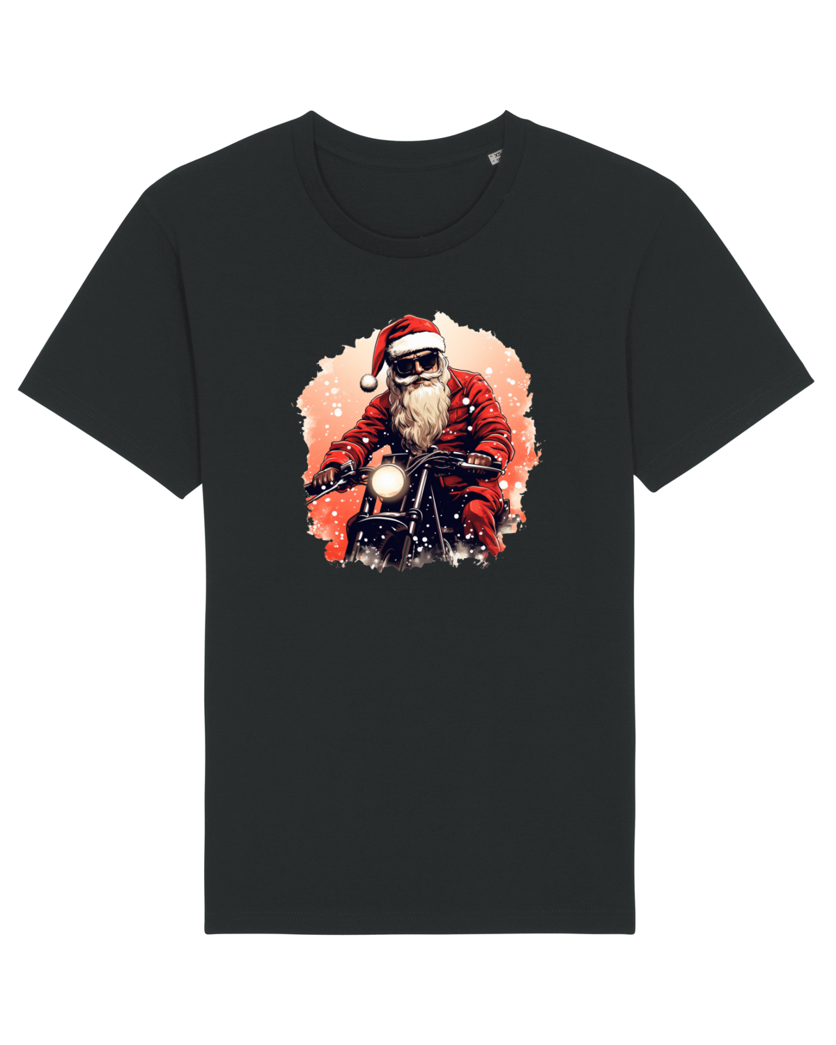 Tricou mânecă scurtă Unisex Rocker Black