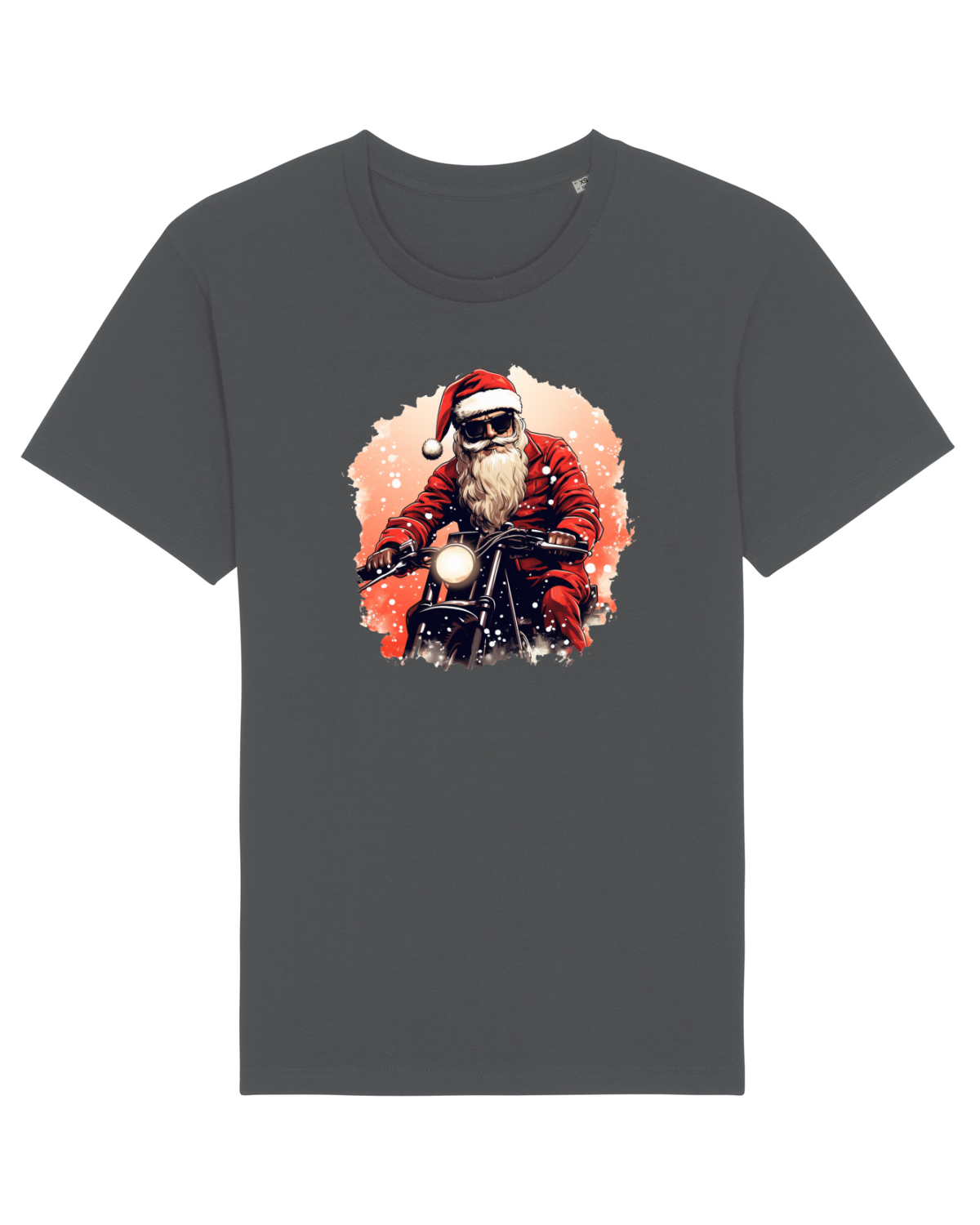 Tricou mânecă scurtă Unisex Rocker Anthracite