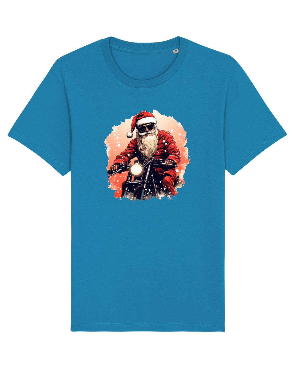 Tricou mânecă scurtă Unisex Rocker Azur