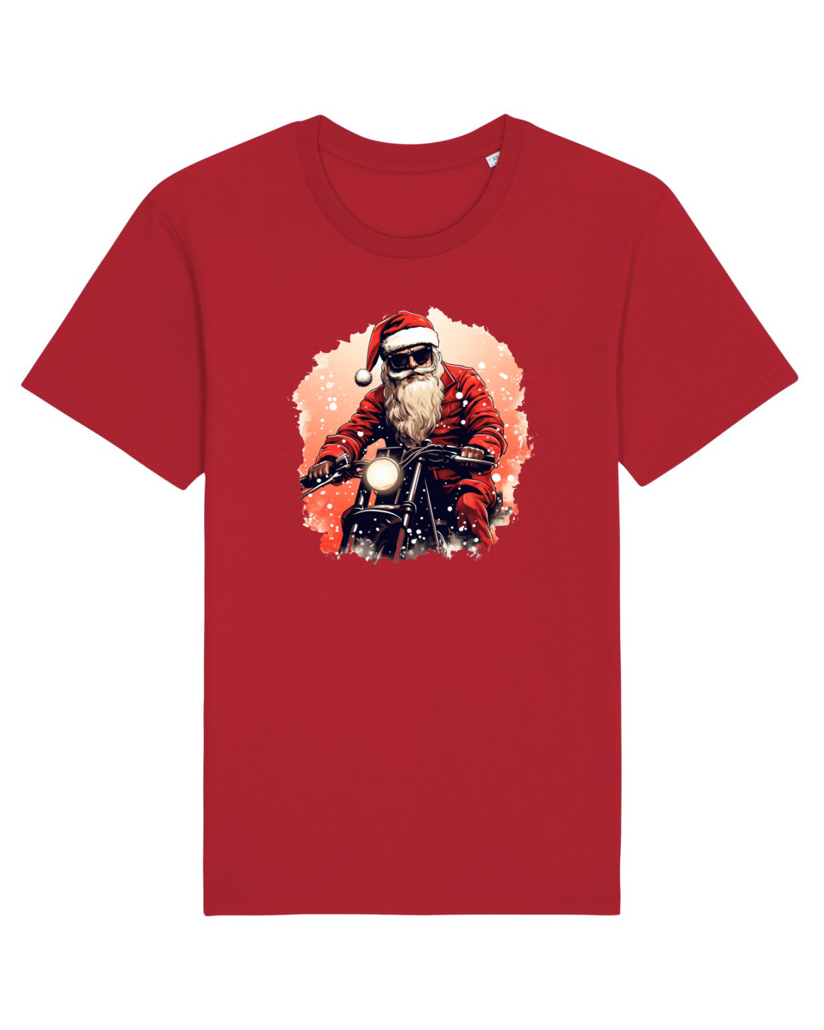 Tricou mânecă scurtă Unisex Rocker Red