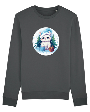Christmas cat Anthracite