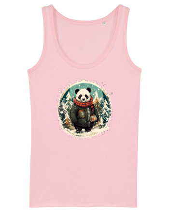 Christmas Panda Cotton Pink