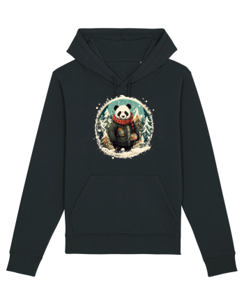 Christmas Panda Black