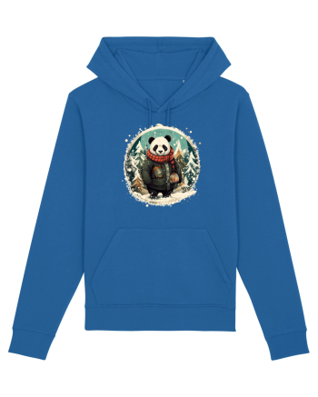 Christmas Panda Royal Blue