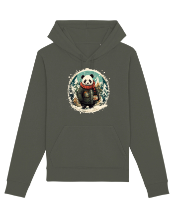 Christmas Panda Khaki