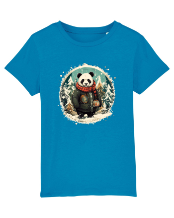 Christmas Panda Azur