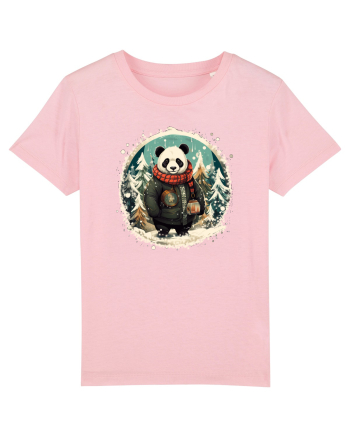 Christmas Panda Cotton Pink