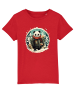 Christmas Panda Tricou mânecă scurtă  Copii Mini Creator