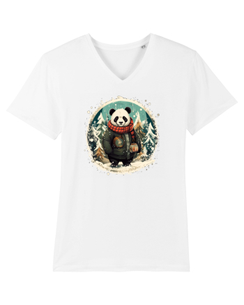 Christmas Panda White