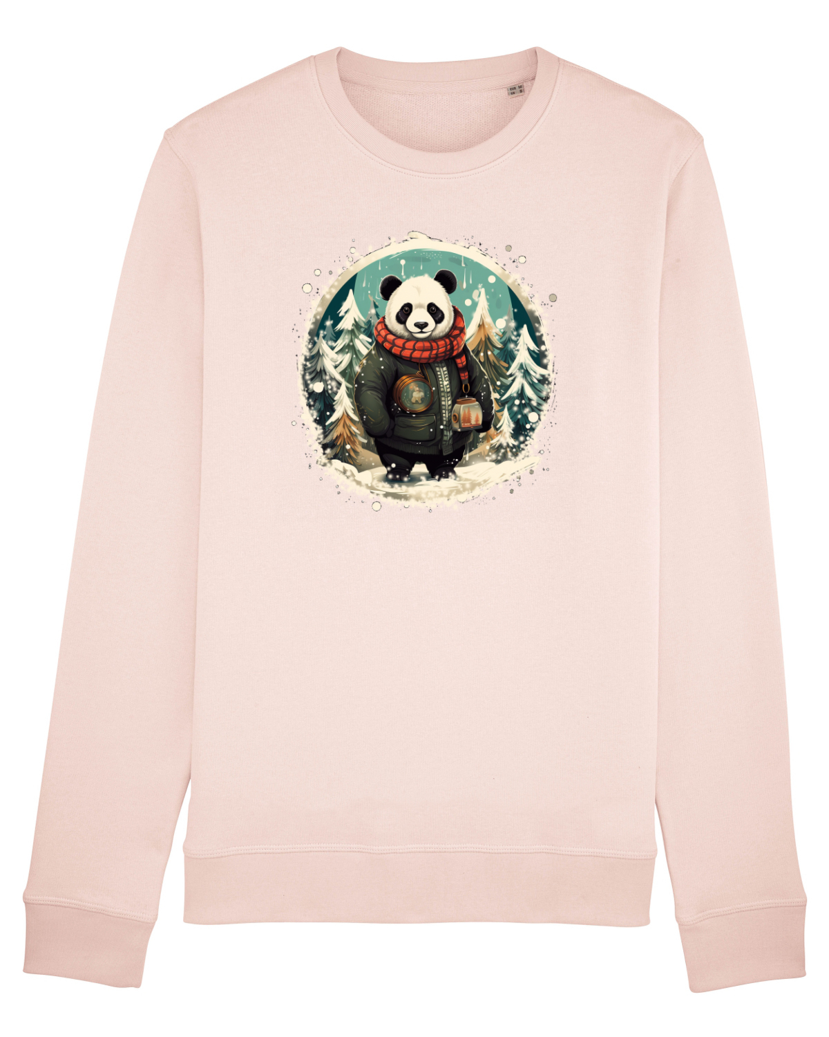 Bluză mânecă lungă Unisex Rise Candy Pink