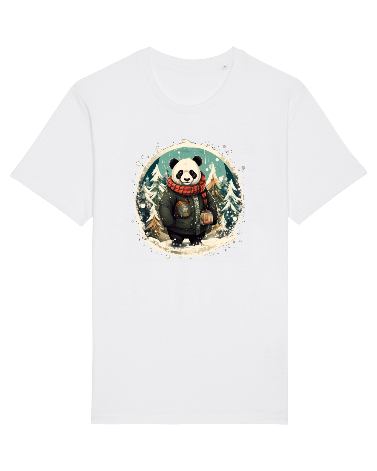 Tricou mânecă scurtă Unisex Rocker White