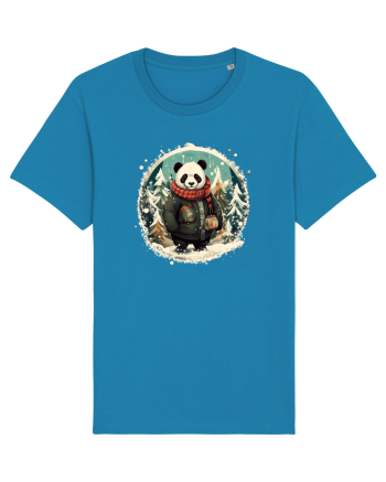 Christmas Panda Azur