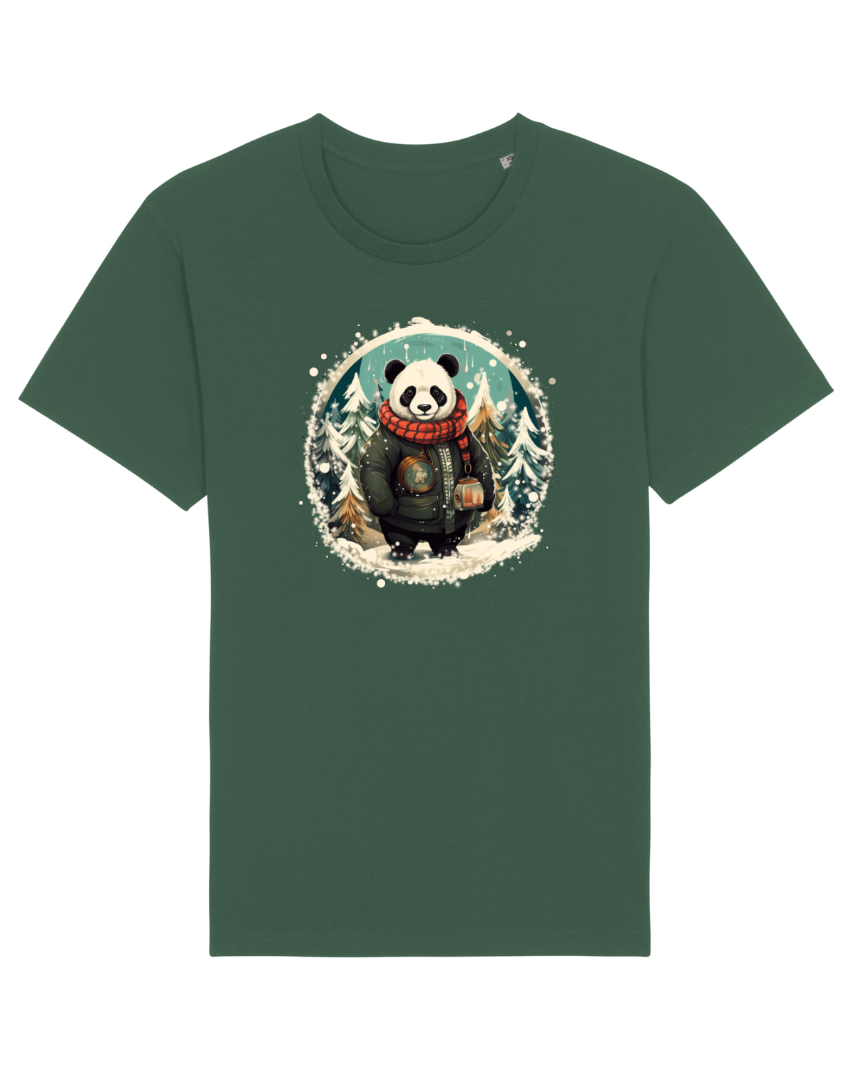 Tricou mânecă scurtă Unisex Rocker Bottle Green