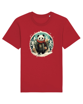 Christmas Panda Red