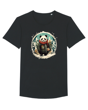 Christmas Panda Black