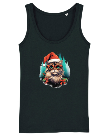 Christmas cat Black