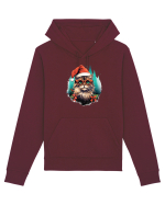 Christmas cat Hanorac Unisex Drummer