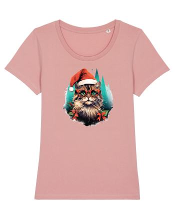 Christmas cat Canyon Pink