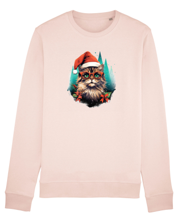 Christmas cat Candy Pink