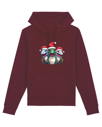 Christmas dinosaur party Burgundy