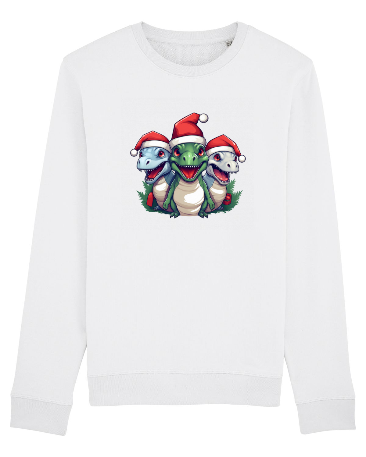 Bluză mânecă lungă Unisex Rise White