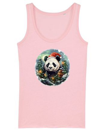 Christmas Panda Cotton Pink