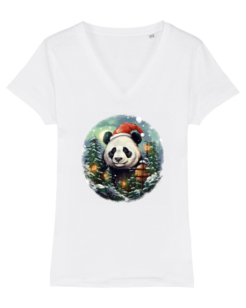 Christmas Panda White